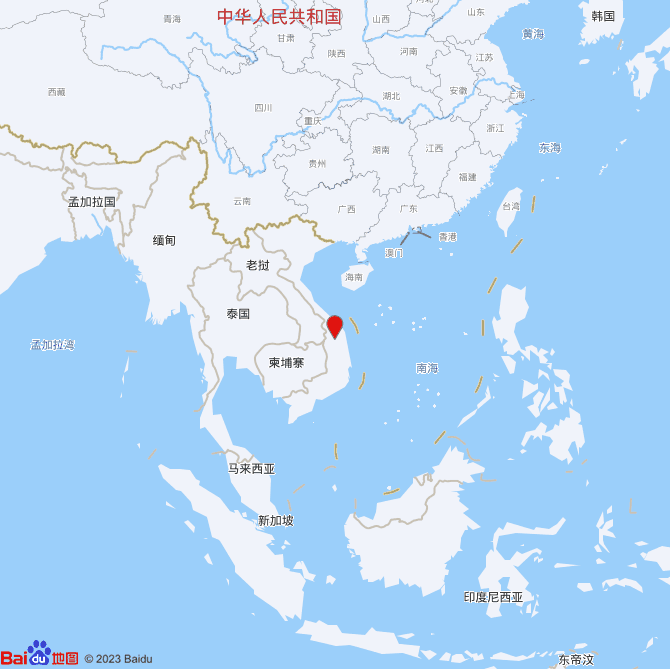 正式速报 越南发生5 0级地震